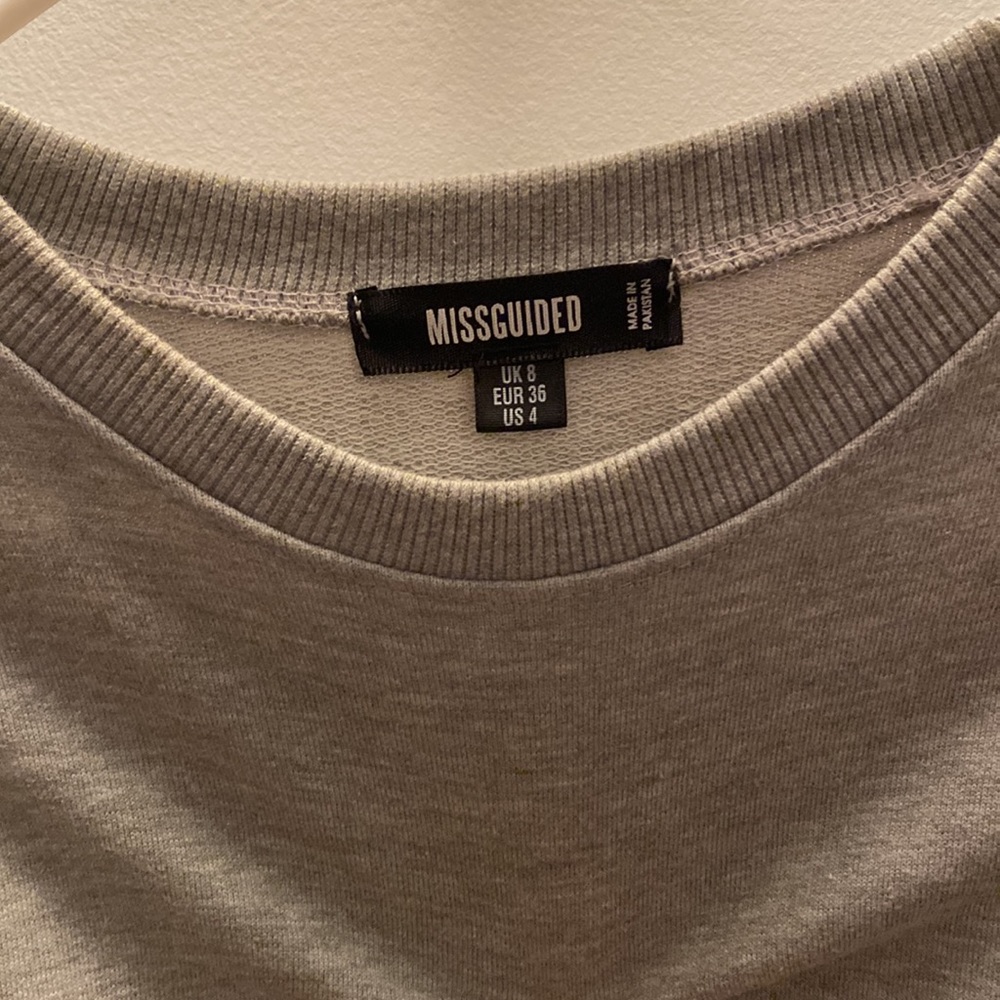 Missguided Sweatshirt Dress - Picture 3 of 3